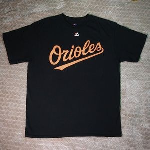 Baltimore Orioles Majestic Shirt Size Large